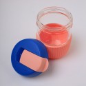 Многоразовая стеклянная чашка Kiss Kiss Fish от Xiaomi, розово-синяя, 360 мл