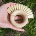 Бамбуковая щетка-кольцо Green Talk для чистки овощей