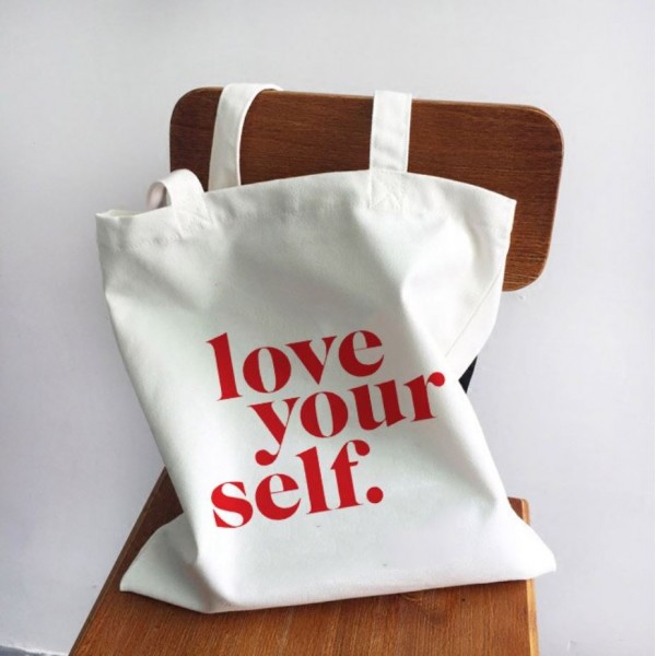Шопер сумка "Love yourself" 