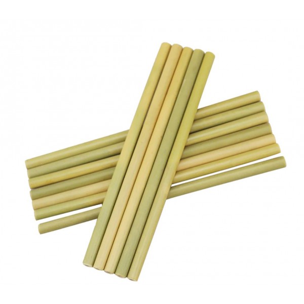 Бамбуковые многоразовые трубочки для коктейлей - купить в интернет-магазине эко-товаров Greentalk