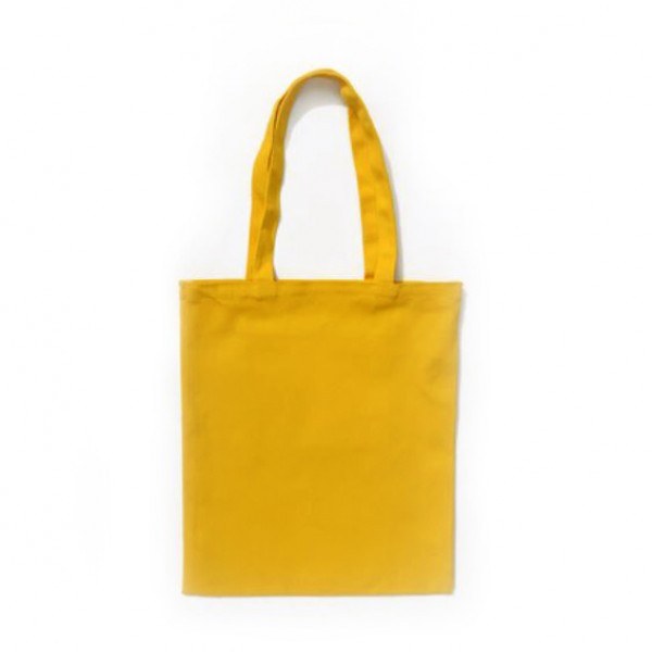 Жовтий шоппер, сумка із застібкою та внутрішньою кишенею