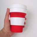 Многоразовая складная чашка Stojo 355 мл Red