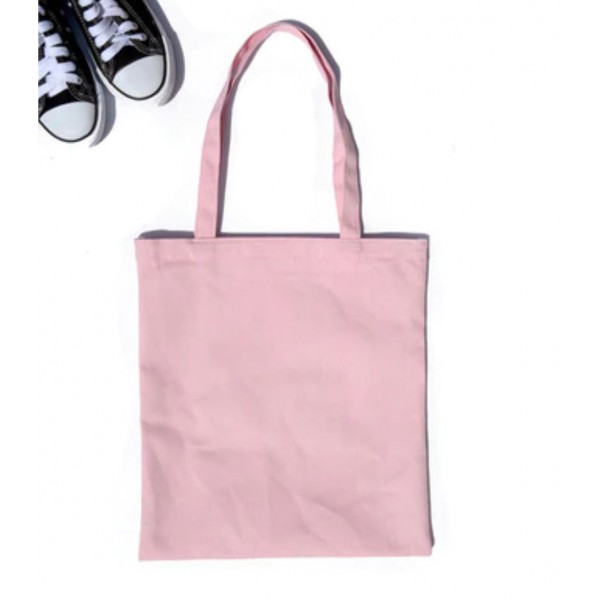 Рожевий шоппер, сумка із застібкою і внутрішньою кишенею
