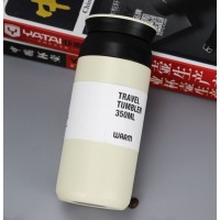 Термос з нержавіючої сталі, 350 мл, білий