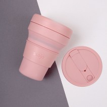Багаторазова складна чашка Stojo 235 мл, Carnation Багаторазова складна чашка Stojo 235 мл, Carnation