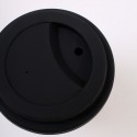 Многоразовая чашка из нержавеющей стали "Coffee", 350 мл, черная