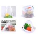 Многоразовые мешочки для фруктов и овощей, 3 шт
