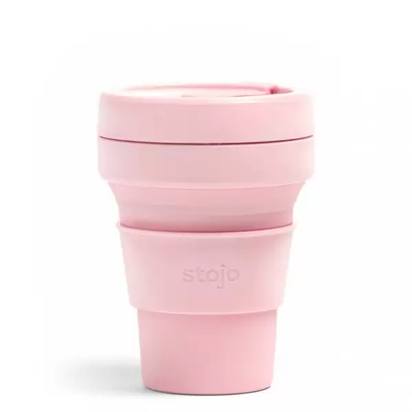 Многоразовая складная чашка Stojo 355 мл Carnation